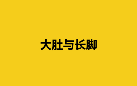 大肚与长脚